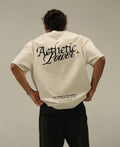 Aesthetic Power Oversized Tee – Off White
