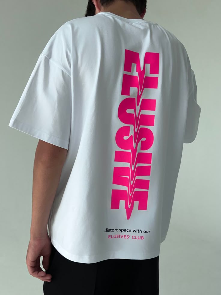 Elusive Oversized Tee – White